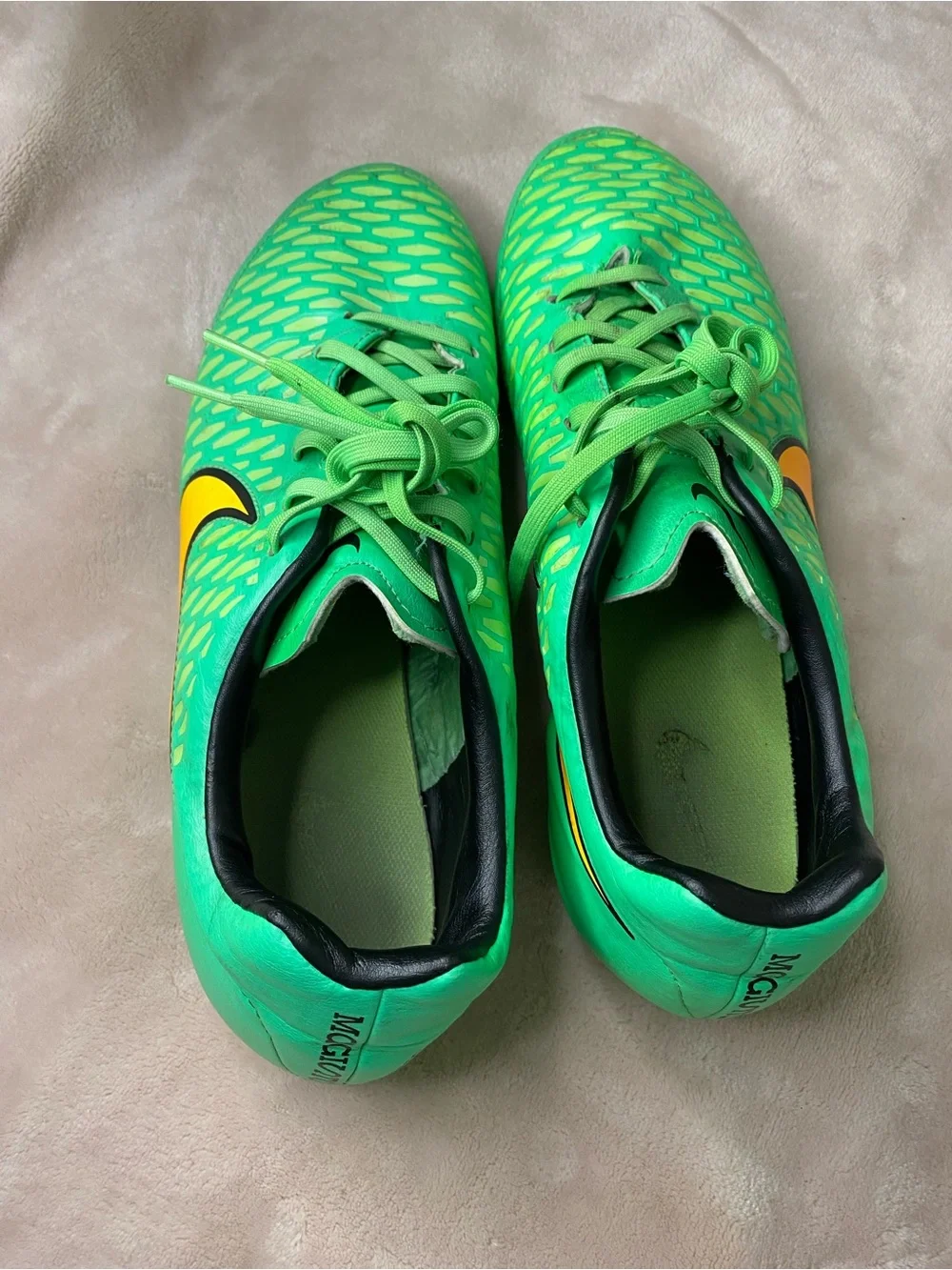 Nike Magista Opus Green ACC Football Cleats Mens Soccboots US 11.5